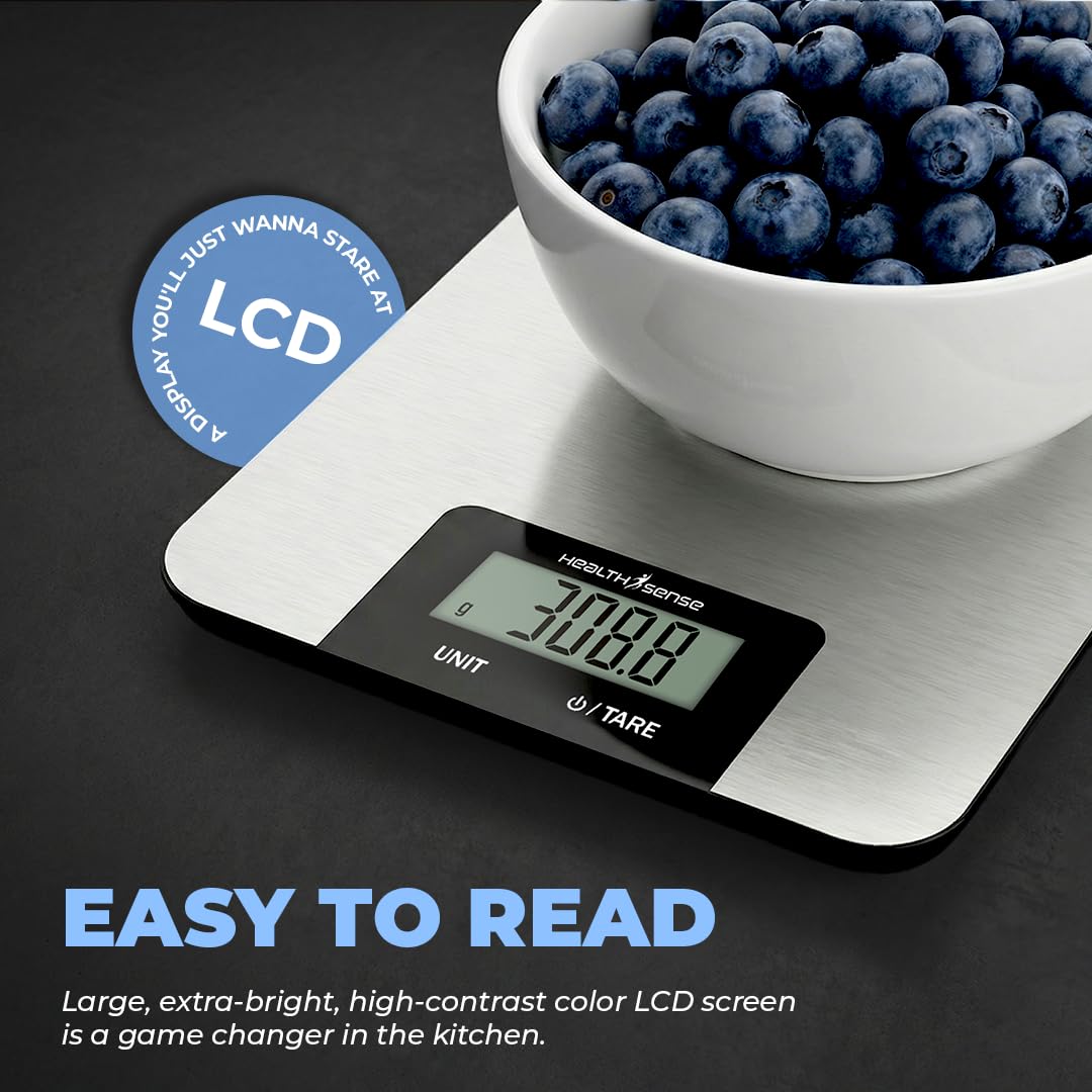 Cooklet WeighPro™ – Digital Kitchen Weighing Scale | High Precision & Stainless Steel