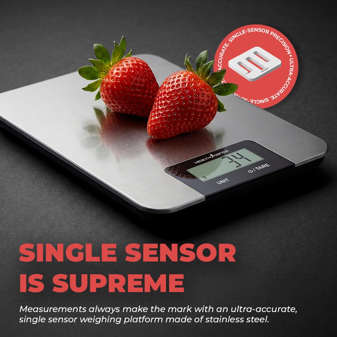 Cooklet WeighPro™ – Digital Kitchen Weighing Scale | High Precision & Stainless Steel