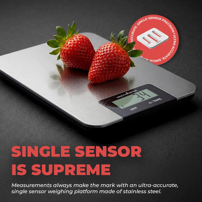 Cooklet WeighPro™ – Digital Kitchen Weighing Scale | High Precision & Stainless Steel