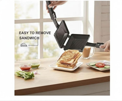 Cooklet ToastPro™ – 2 Slice Gas Sandwich Maker | Non-Stick & Flame Safe